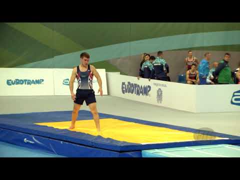 ROMAKHOV Alexandr (KAZ) - 2018 Trampoline Worlds, St. Petersburg (RUS) - Qualif Tumbling R2