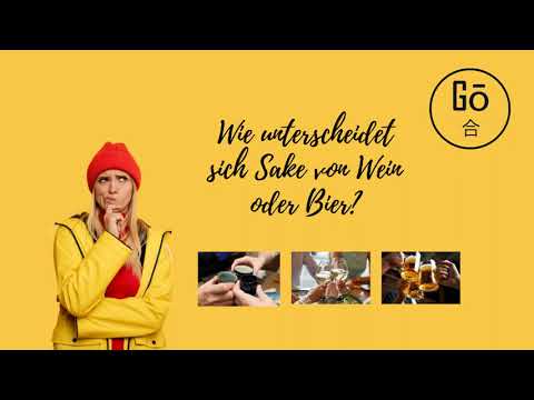 Go Sake - Wie unterscheidet sich Sake von Wein oder Bier?
