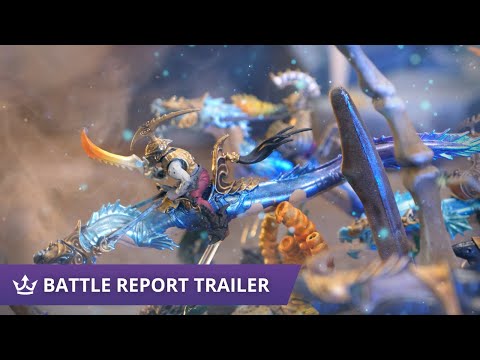 Idoneth Deepkin vs Krule Boyz - Age of Sigmar Battle Report Trailer