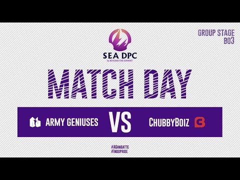 Army Geniuses vs ChubbyBoiz // DPC SEA T2: Div. II  // Caster : Eret & Dejet