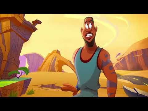 Sending LeBron James to Tune World and meeting Bugs Bunny scene| Space Jam: A New Legacy(HD)