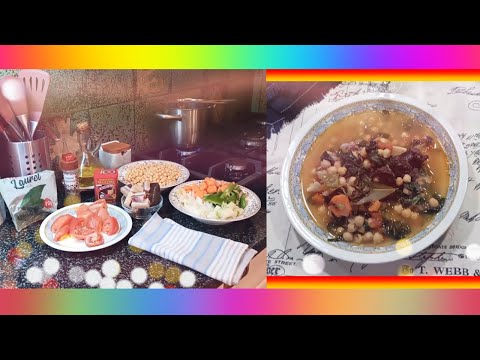 CÓMO HACER POTAJE DE GARBANZOS CON ESPINACAS (O CON ACELGAS)