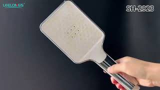 2923 Big Spray 3 Jets High Pressure Rain Shower Hand Easy Installed Shower Head with Handheld