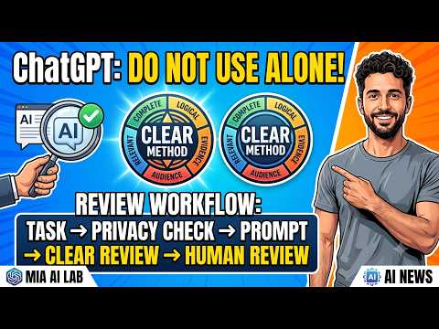 MPAI LAB- Reviewing ChatGPT 101: How to Use AI Safely at Work | MIA AI LAB Lesson