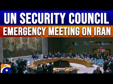 LIVE: UN Security Council Emergency Meeting on U.S.–Iran Conflict