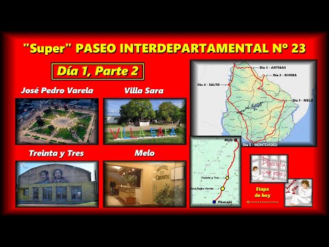 Desde Pirarajá hasta Melo - Interdepartamental 23, Día 1, Parte 2