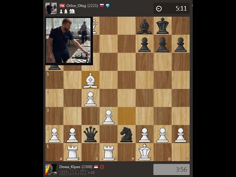 Dewa Kipas VS Orlov Oleg FIDE MASTER FROM RUSSIA