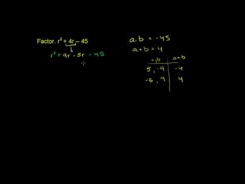 Factoring Trinomials By Grouping 3