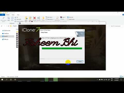 How to install iclone8.1 for beginning user