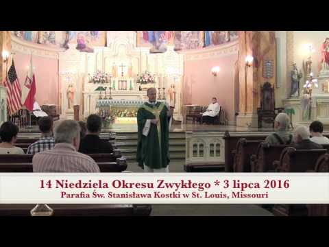 Kazanie z 3 lipca 2016 * 14 Niedziela Okresu Zwykłego