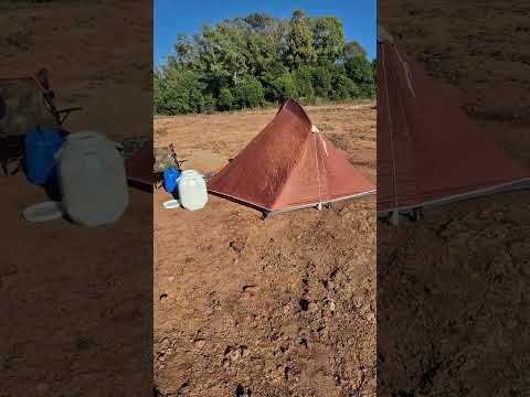 Saiu uma piava no acampamento da Remada na Represa do Passo Real, em Salto do Jacuí, RS.