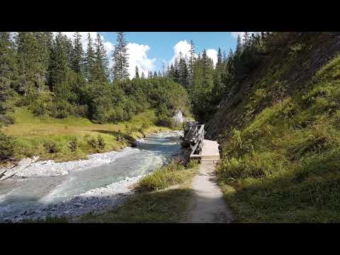 Lechweg 1. Etappe vom Formarinsee nach Lech