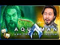 AQUAMAN and THE LOST KINGDOM Trailer 2 REACTION! | Jason Momoa, James Wan