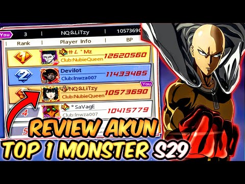 AKUN JUARA 1 TOURNAMEN MONSTER + RANK 1 PEAK ARENA CUY 😱🔥 | One Punch Man The Strongest
