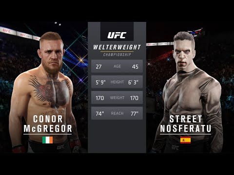Conor McGregor vs. Street Nosferatu - EA Sports UFC 2 - Original Fighters 👊
