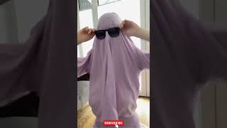 no bra tiktok girl | glass on and bounce #shorts ??#viral #ytshorts