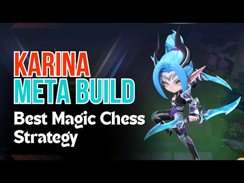 BROKEN KARINA Commander! 🔥 ULTIMATE META BUILD Guide to Rank UP FAST in Magic Chess GO GO!