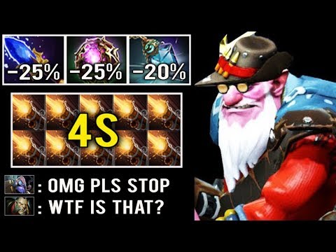 DON'T TRY THIS AT HOME -70% CD AWP Endless Stun Magic Scepter Sniper 7.25 Counter Tinker Dota 2