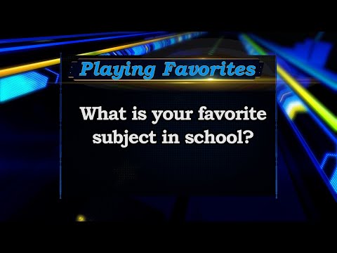 Playing Favorites: What is Your Favorite Subject in School?