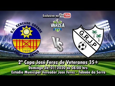 EC Cercado Grande  x  GR Jardim das Palmas - Copa José Ferez de Veteranos 2020 (35+)