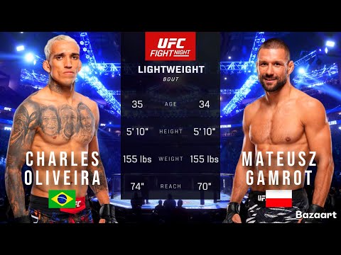 Charles Oliveira vs Mateusz Gamrot full fight