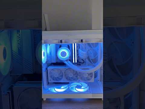 New vertical GPU mount #gaming #pc #nzxt #shorts #pcbuild #pcbuild