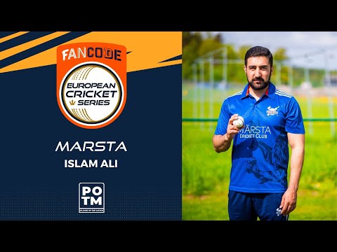 POTM: I.Ali - MAR vs UME | Highlights | FanCode ECS Stockholm, Sweden Day 9 | ECS22.225