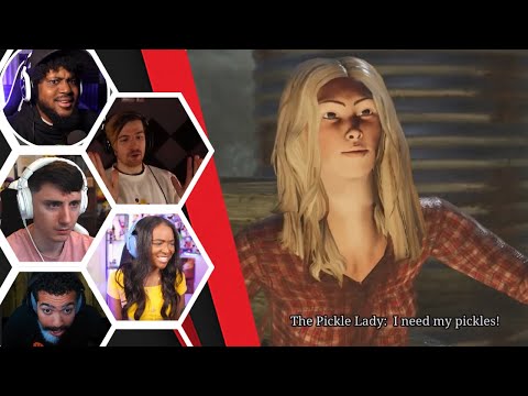 Lets Player's Reaction To Meeting The Pickle Lady - Choo Choo Charles