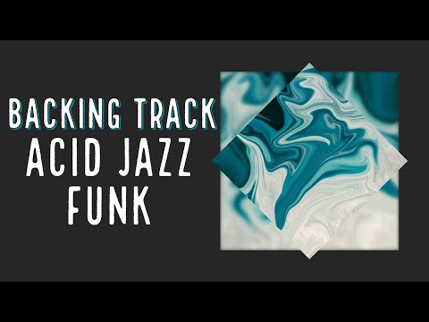 Acid Jazz Funk Backing Track in E Minor Dorian