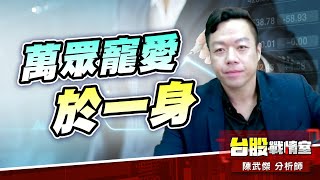 台積電萬眾寵愛於一身…台股挑戰xxxxxx?!#台股#盤勢##小心回馬槍#先蹲後跳#續攻#逆風洗盤#作多是唯一的方向｜小武哥投資事務所｜陳武傑 (圖)