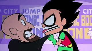 The Titans Meet Their Voice Actors - Teen Titans Go! \