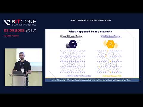 bITconf 2022 - [Łukasz Pyrzyk] OpenTelemetry & distributed tracing w .NET