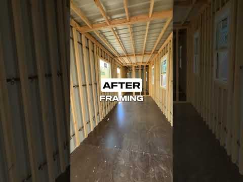 A container home conversion 🏠  #tinyhouse #containerhome