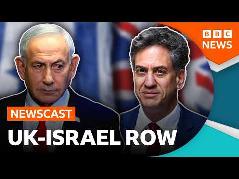 Is this the biggest diplomatic row UK and Israel have ever had? | BBC Newscast