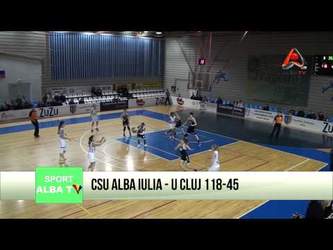 CSU Alba Iulia + U Cluj 118 45