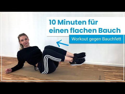10 Minuten Workout gegen Bauchfett  ➡️ Mache diese Übungen für einen flachen Bauch
