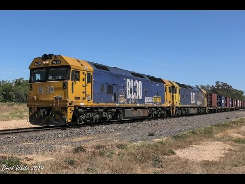 BL30 and BL33 at Dunolly on 7902V- 22/11/19