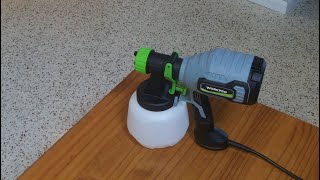 Review: WORKPRO 600watt HVLP paint and stain sprayer $40
