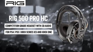 Plantronics RIG 500 PRO HC Gaming Headset (Certified Refurbished)