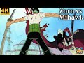 Zoro Vs Mihawk 4K English DUB