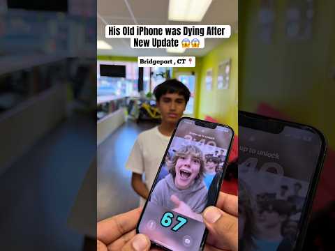 Apple wanted to sell Him a new phone instead of Fixing 😡😡 #shorts #moneytalkswireless #apple