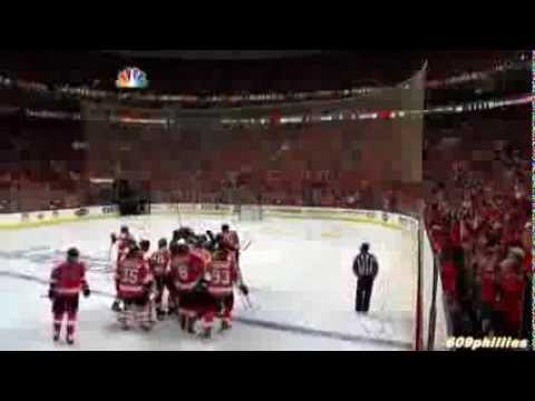Danny Briere Overtime Goal Devils vs. Flyers (HD)