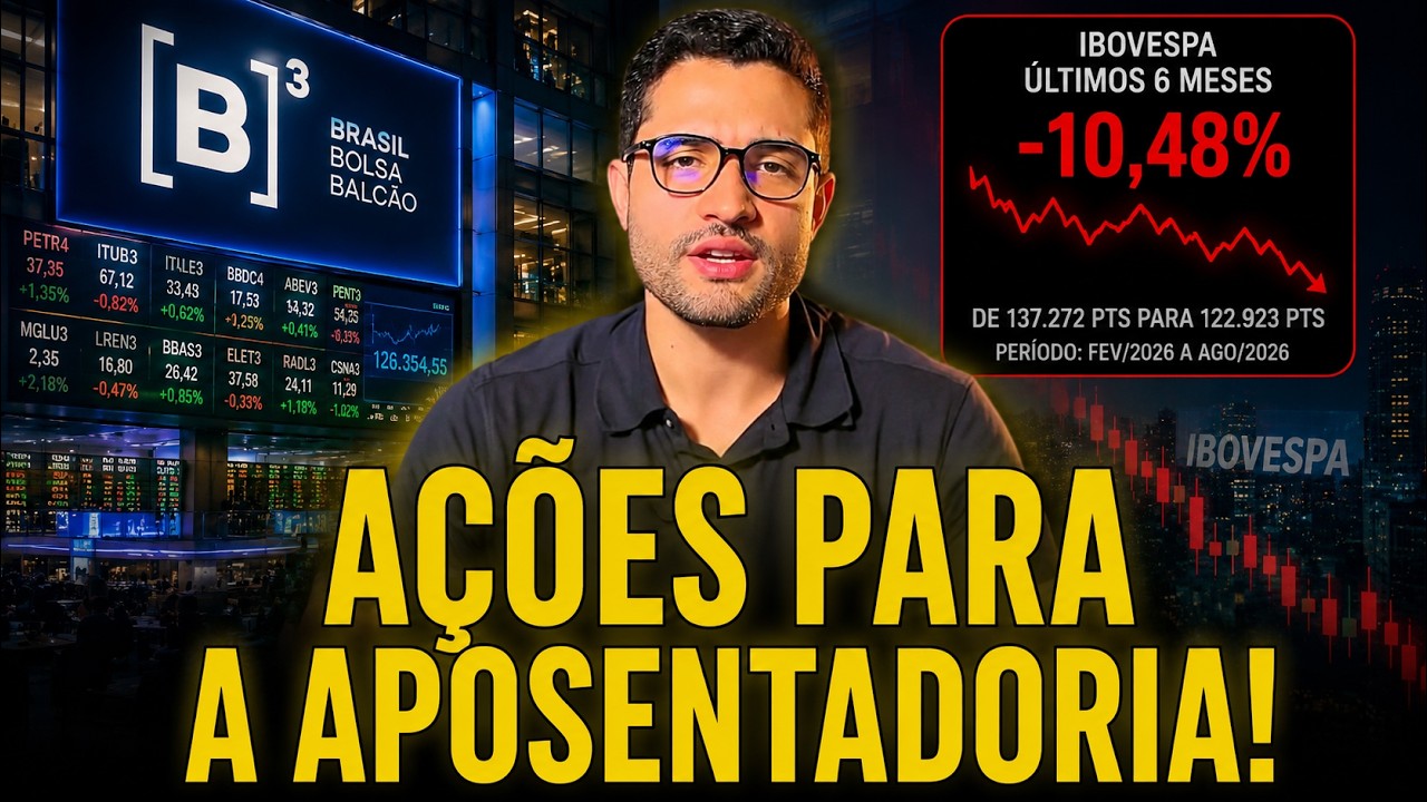 10 AÇÕES SEGURAS DE SETORES PERENES QUE ESTÃO MUITO BARATAS