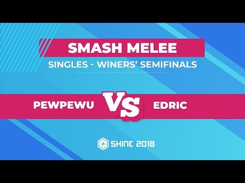 PewPewU vs Edric - Melee Singles: Winners Semifinals - Shine 2018