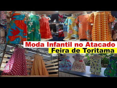 PARQUE DAS FEIRAS TORITAMA- PESQUISA MODA INFANTIL NO ATACADO APARTIR DE R$11