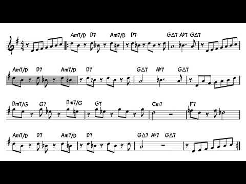 Pent Up House | Sonny Rollins - Backing Track / Play-Along with Lead Sheet