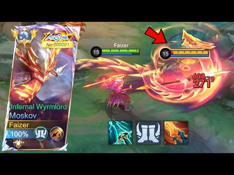 TOP 1 GLOBAL MOSKOV BEST HIGH DAMAGE BUILD AND EMBLEM 2026 (must try!!)