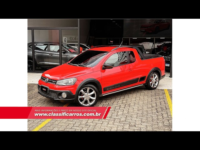 Vídeo VOLKSWAGEN SAVEIRO 1.6 CROSS CE 8V FLEX 2P MANUAL