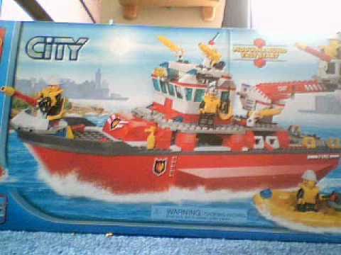 Lego City Fire Boat Review
