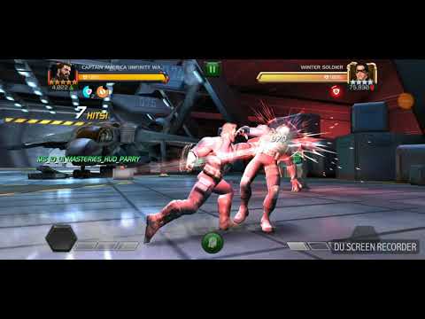 Captain America infinity War mcoc.    5 Star  Rank 2 insane damage